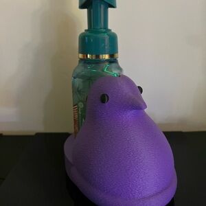 Easter Purple Peep chicken bath and body works soap holder